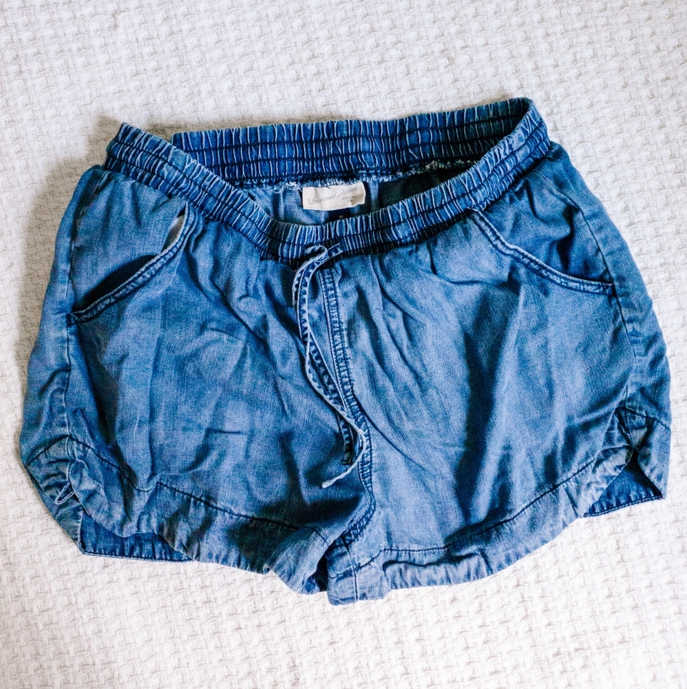 Chambray shorts